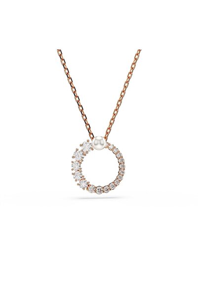 Swarovski 5692265 Kolye Matrıx:Pend Whıte/Ros