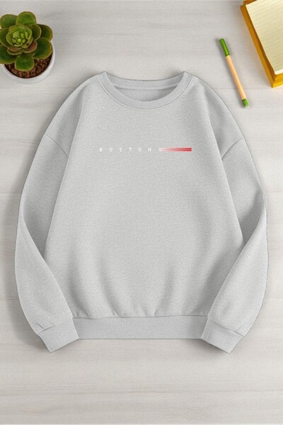 uyguntarz Φούτερ Unisex BOSTONUYAZI(BYZ) με σχέδιο