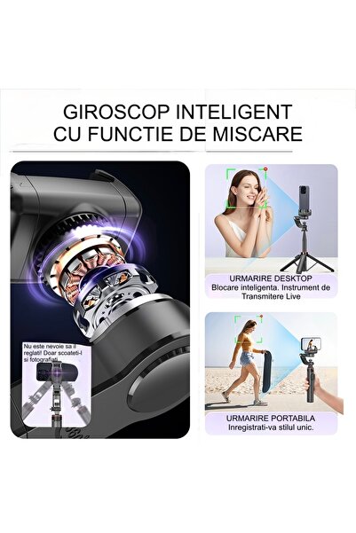 OEM 360-Degree Vlogging Tripod with Multifunctional Stabilizer