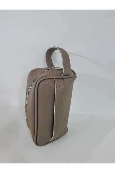 YMZBAG Geantă de mână pentru bărbați cu dublă prindere