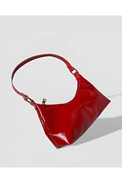 YMZBAG Patent Leather Shoulder Bag