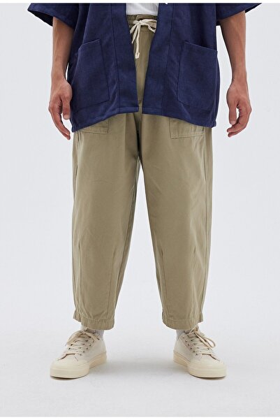 matsuri Japon Geleneksel Cocoon Pants Unisex Bol Kesim Pantolon
