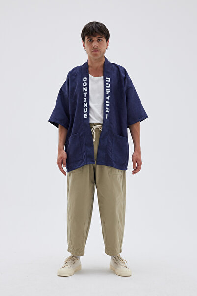 matsuri Japon Geleneksel Cocoon Pants Unisex Bol Kesim Pantolon