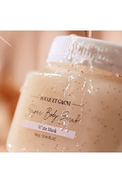 Bouquet Garni Sugar Body Scrub White Musk - Beyaz Misk Kokulu Şekerli Vücut P...