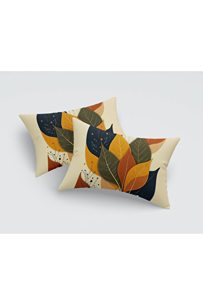 Alkan Homes 2 Pieces Colorful Bohemian Pattern 3D Digital Printed Rectangular...