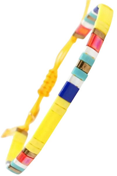 NAZLI TAKILAR أساور ميوكي تيلا الصيفية الملونة للجنسين