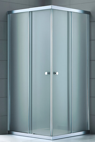 Durul Duşakabin 100x100 Kare Buzlu Cam