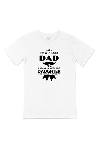 Cix Μπλουζάκι Unisex Dad Girl για την Ημέρα του Πατέρα