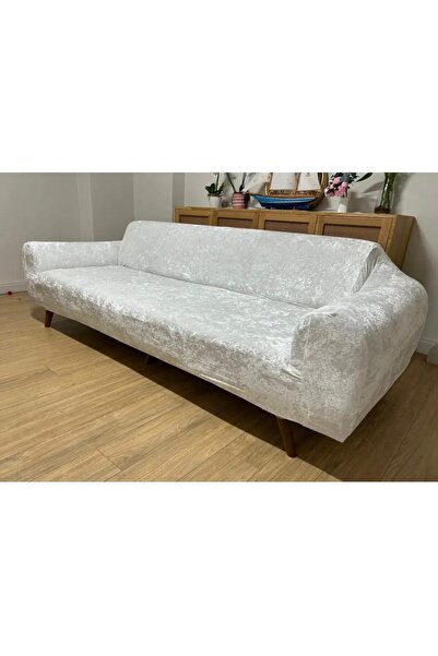 seltenet Kadife 3 Kişilik Koltuk Örtüsü Lastikli Kanepe Örtüsü | Lastikli Koltuk Örtüsü | Koltuk Kılıfı