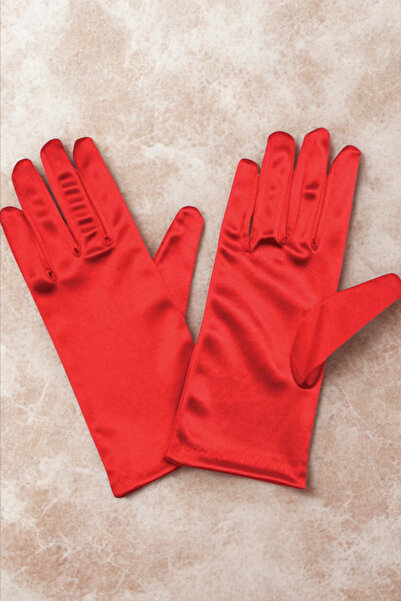 Samur Κόκκινο Χρώμα Ενήλικες Μέγεθος Lycra Performance Gloves