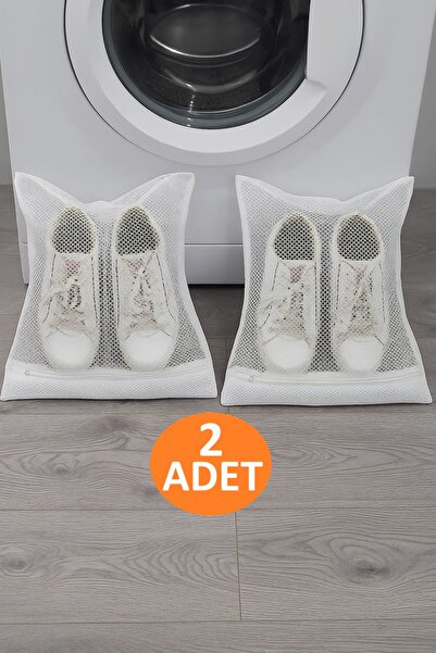 Ferzin 2 Adet Fermuarlı Ayakkabı Yıkama Filesi Eko.