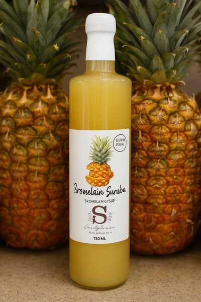 Süheylaana Bromelain Ananas Içeren Detox Şurubu 750 ml