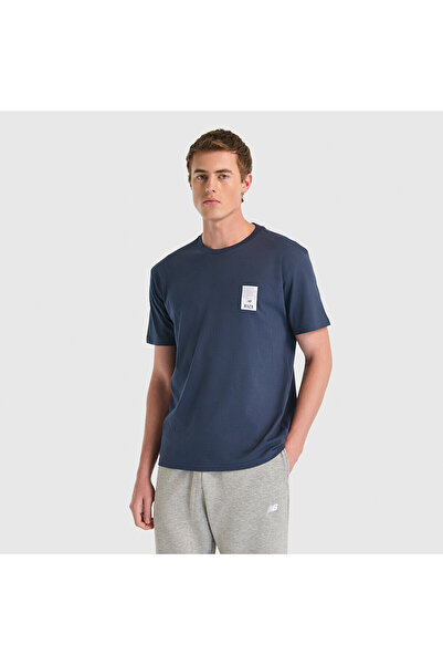 New Balance MNT3521 Lacivert Erkek Tişört