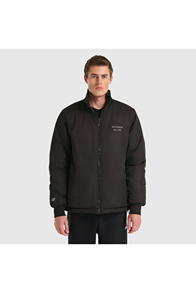 New Balance Mnj3549 Black Men's Coat & Vest