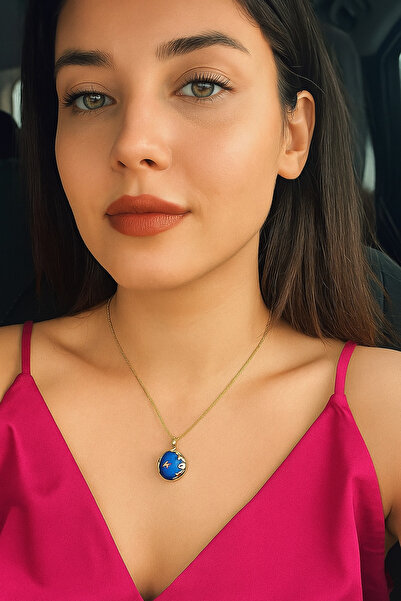 shop الفولاذ لا يسود قلادة قابلة للفتح على شكل السماء