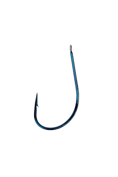 Mustad 496 Çapraz Tekli Olta İğnesi Mavi #2/0 (25 adet)