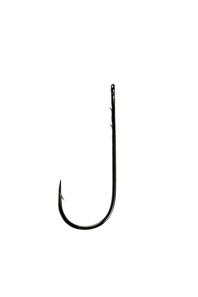 Owner 5100 Straight Worm Tırnaklı Delikli İğne #3/0 (5 Adet) Siyah