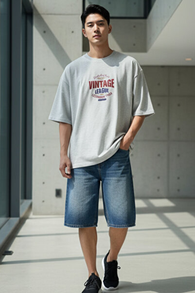 UNCİA OUTDOORS TRICOU BASIC UNISEX OVERSIZE CU IMPRIMEU VINTAGE MALKOÇBEY