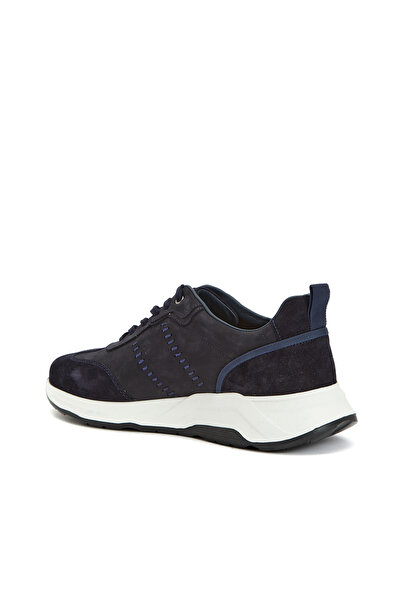 Network Lacivert Süet Garnili Erkek Sneaker