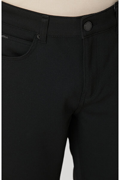 Network Siyah Casual Pantolon