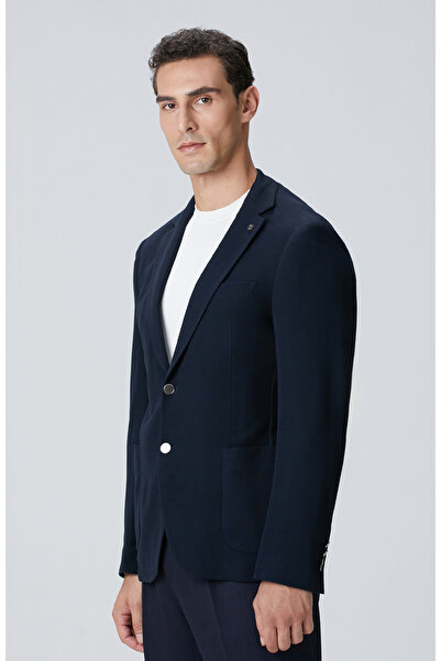 Network Lacivert Blazer Ceket
