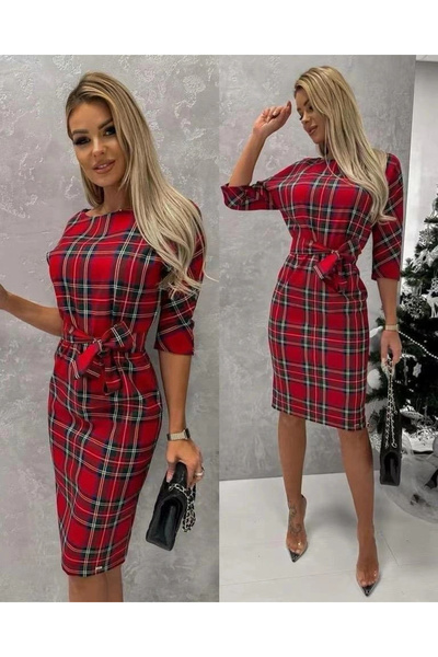 trend_ermege Dámské šaty s digitálním potiskem z potápěčské látky