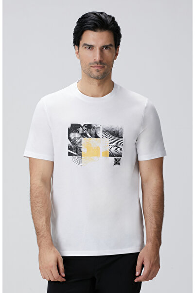 Network Beyaz T-shirt