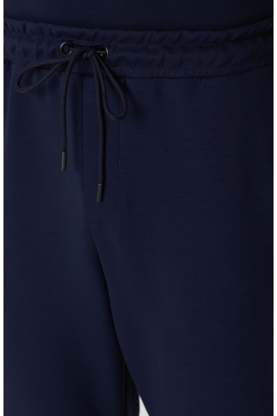 Network Lacivert Yandan Cepli Basic Eşofman Altı