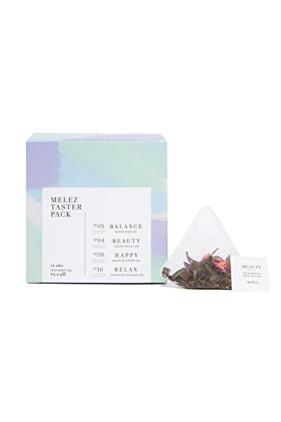 Melez Tea Taster 12'li Çay Poşeti Kutusu - Karışık Çay Poşet Kutusu
