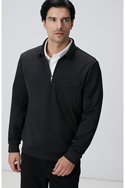 Network N-Tech Siyah Sweatshirt