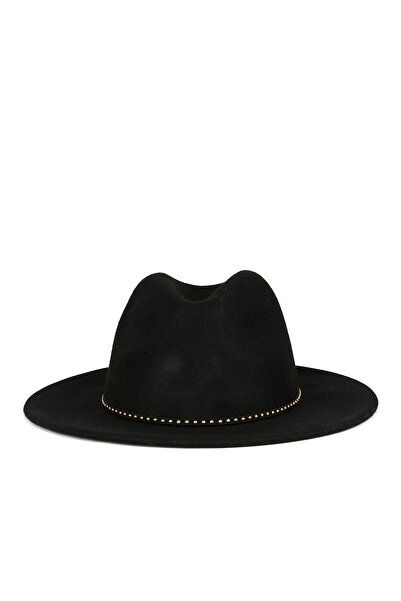 Network Siyah Kadın Yün Şapka