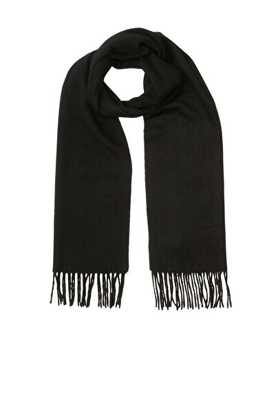 Network Siyah Kadın Kaşmir Atkı