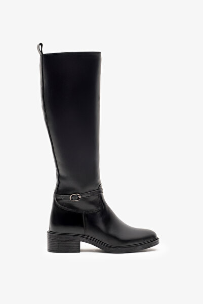 Louis Cardy Manila Black Leather Women's Boots
