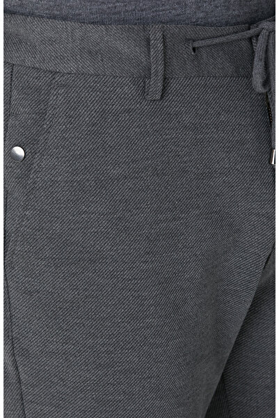 Network Antrasit Örme Pantolon