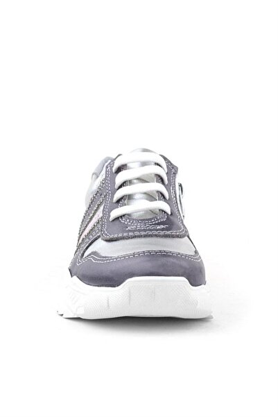 Rakerplus Справжня шкіра Платиновий рожевий блискучий камінь Дівчачі кросівки