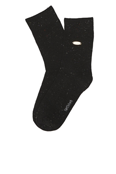 Network Siyah Kadın Çorap