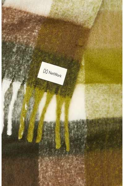 Network Yeşil Kadın Atkı