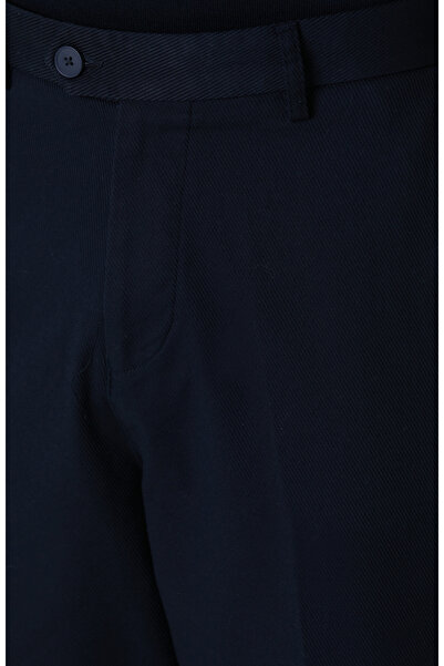 Network Lacivert Casual Chino Pantolon