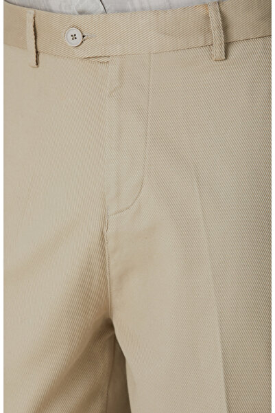 Network Bej Casual Chino Pantolon