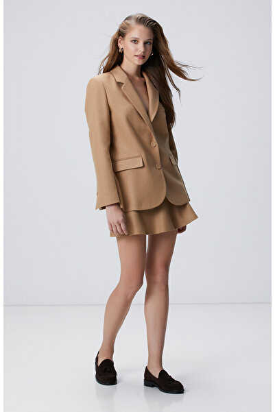 Network Koyu Bej Ceket