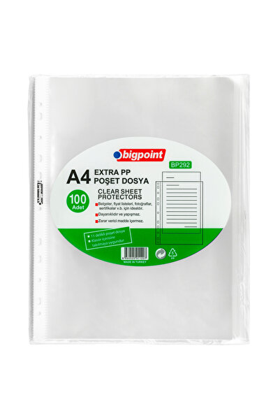 Bigpoint Bag File Extra 50 Micron 100 Pack