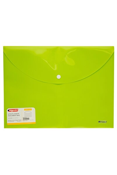 Bigpoint Snap File Lolly A4 Green X 12 Units