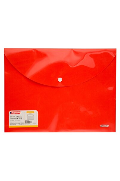 Bigpoint Snap File Lolly A4 Red X 12 Pieces