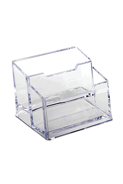 Bigpoint Business Card Holder 2-Piece Transparent X 2 Pieces