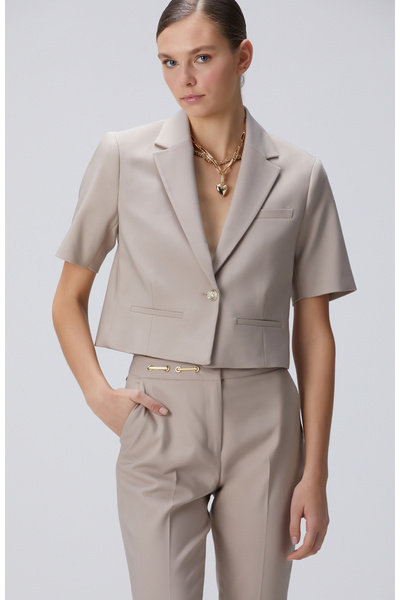 Network Vizon Tek Metal Düğmeli Ceket