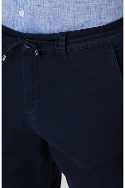 Network Lacivert Chino Şort