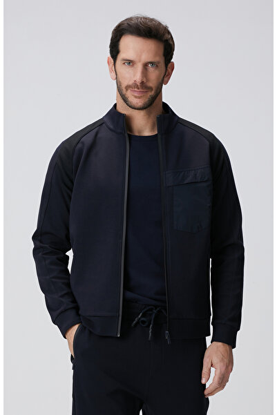 Network Lacivert Sweatshirt
