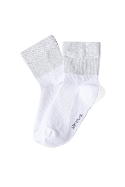 Network Beyaz Bambu Kadın Çorap