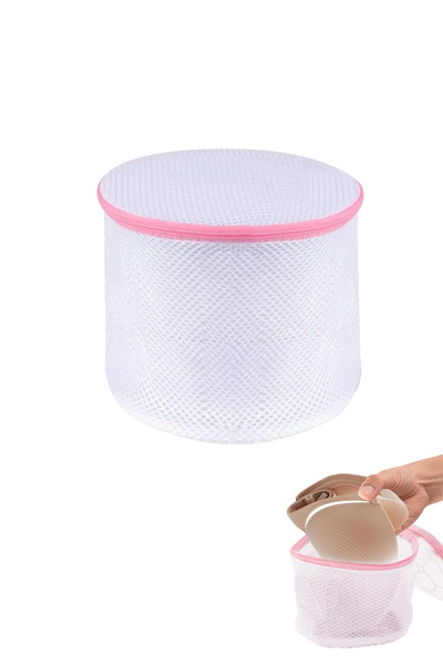 Factorial Zippered Bra Washing Net - Protective Washing Machine Organizer Suitcase Organizer