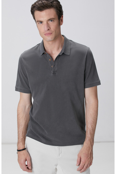 Network Antrasit Polo T-shirt